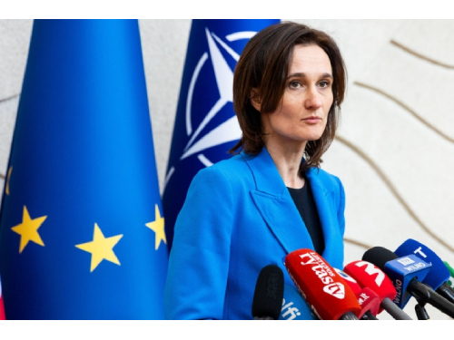 V. Čmilytė-Nielsen Danijoje pabrėžė šalių partnerystės, kolektyvinės gynybos svarbą